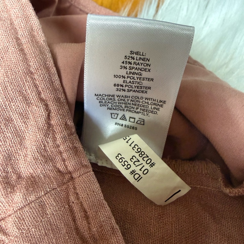 Express Linen-blend Tank Top - Picture 6 of 6